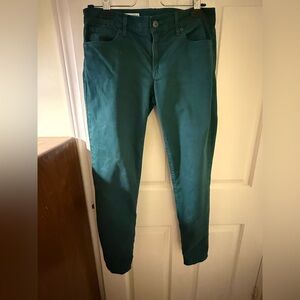 GAP Teal Green Skinny Jeans